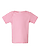 Infant Baby Rib T-Shirt Pink Ghosted Front View