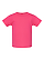 Infant Cotton Jersey T-Shirt Hot Pink Ghosted Front View