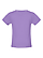 Infant Cotton Jersey T-Shirt Lavender Ghosted Back View