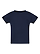 Infant Cotton Jersey T-Shirt Navy Ghosted Front View