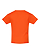 Infant Cotton Jersey T-Shirt Orange Ghosted Back View