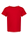 Infant Cotton Jersey T-Shirt Red Ghosted Front View