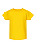 Infant Cotton Jersey T-Shirt Yellow Ghosted Front View