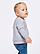 Infant Crew Fleece Sweatshirt Side View