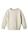 Infant Crew Fleece Sweatshirt Natural Heather Ghosted Front View
