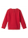 Infant Crew Fleece Sweatshirt Red Ghosted Back View