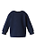 Infant Crew Fleece Sweatshirt Navy Ghosted Front View