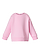 Infant Crew Fleece Sweatshirt Pink Ghosted Front View