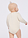 Infant Lng Slv Fleece Bodysuit Back View