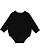 Infant Lng Slv Fleece Bodysuit Black 1