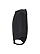 Infant Lng Slv Fleece Bodysuit Black Ghosted Side View