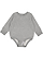 Infant Lng Slv Fleece Bodysuit Heather 1
