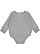 Infant Lng Slv Fleece Bodysuit Heather 1