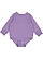 Infant Lng Slv Fleece Bodysuit Lavender 1