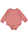 Infant Lng Slv Fleece Bodysuit Mauvelous 1