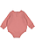 Infant Lng Slv Fleece Bodysuit Mauvelous 1