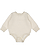 Infant Lng Slv Fleece Bodysuit Natural Heather 1
