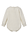 Infant Lng Slv Fleece Bodysuit Natural Heather Ghosted Back View