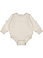 Infant Lng Slv Fleece Bodysuit Natural Heather 1