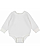Infant Lng Slv Fleece Bodysuit White 1