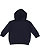 INFANT ZIP FLEECE HOODIE Navy Back