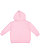 INFANT ZIP FLEECE HOODIE Pink Back