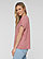 LADIES VINTAGE WASH TEE  MODEL-FRONT