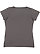 LADIES SCOOP NECK TEE Charcoal Back
