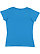LADIES SCOOP NECK TEE Cobalt Back