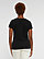 LADIES V-NECK FINE JERSEY TEE  Model_Back