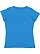 LADIES V-NECK FINE JERSEY TEE Cobalt Back