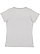 LADIES V-NECK FINE JERSEY TEE Heather Back