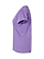 Women's V-Neck Jersey T-Shirt Lavender Ghosted Side View
