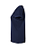 Women's V-Neck Jersey T-Shirt Navy Ghosted Side View