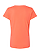 Women's V-Neck Jersey T-Shirt Papaya Ghosted Back View
