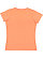 LADIES V-NECK FINE JERSEY TEE Papaya Back