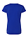 Women's V-Neck Jersey T-Shirt Royal Ghosted Back View