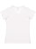 LADIES V-NECK FINE JERSEY TEE White 