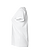 Women's V-Neck Jersey T-Shirt White Ghosted Side View