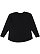 LADIES RELAXED LONG SLEEVE Black Back