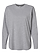 Women's Long Slv Jersey Shirt Heather Ghosted Front View