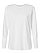 Women's Long Slv Jersey Shirt White Ghosted Front View