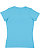 LADIES FINE JERSEY TEE Aqua Back