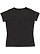 LADIES FINE JERSEY TEE Black Leopard Back