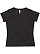 LADIES FINE JERSEY TEE Black Leopard 