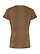 Women's Fine Jersey T-Shirt Brown Reptile Ghosted Back View