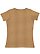 LADIES FINE JERSEY TEE Brown Reptile Back