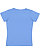 LADIES FINE JERSEY TEE Carolina Blue Back