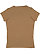 LADIES FINE JERSEY TEE Coyote Brown Back