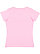 LADIES FINE JERSEY TEE Pink Back